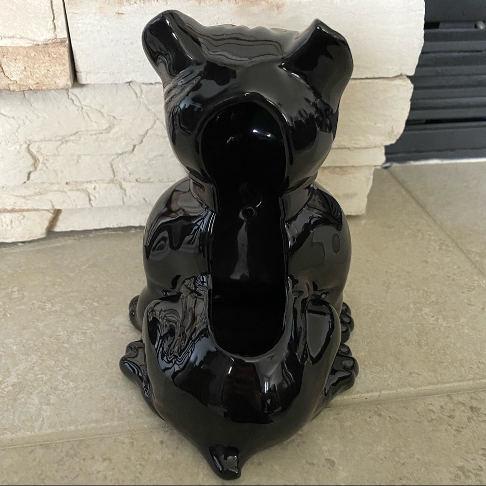 SOLD Vintage Hicock Bulldog with Bowl - Picture 5 of 11